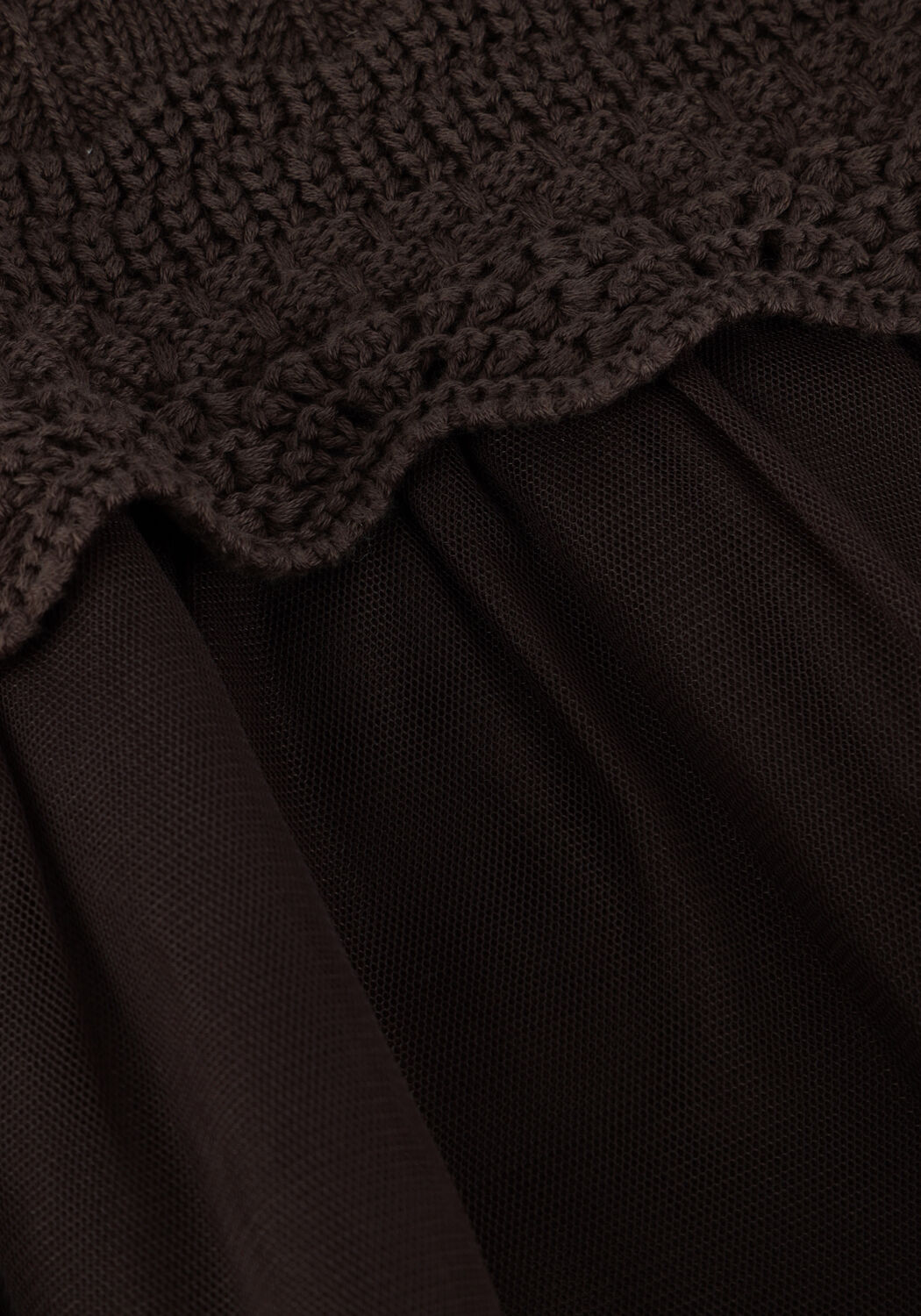 Bruine BAJE STUDIO Mini jurk GEMMI - large