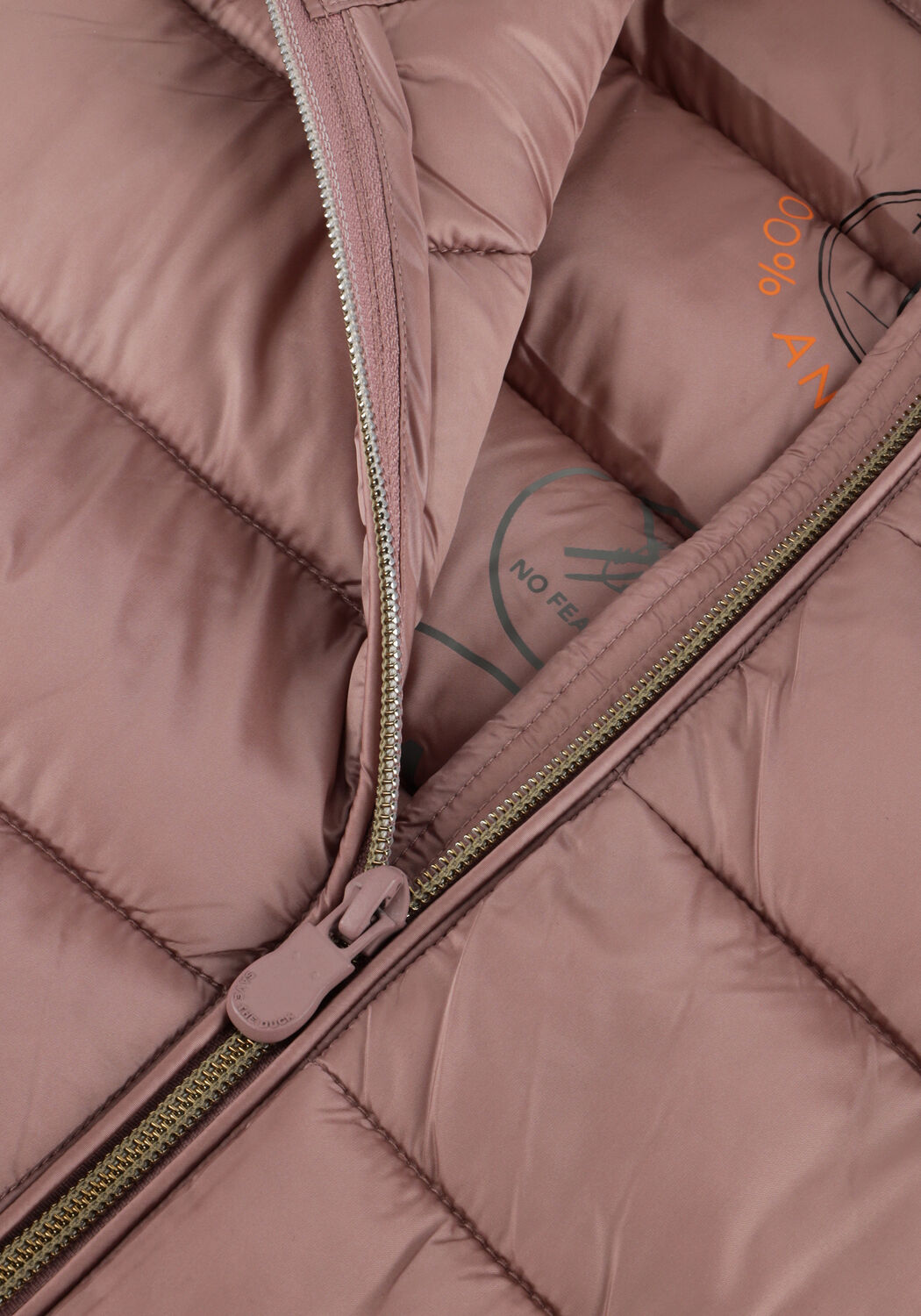 Roze SAVE THE DUCK Gewatteerde jas ELSIE - large