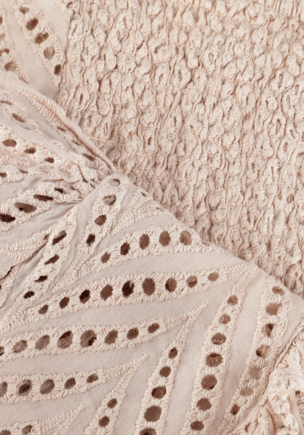 Beige NEO NOIR Blouses RIVOLI WAVE BLOUSE - large