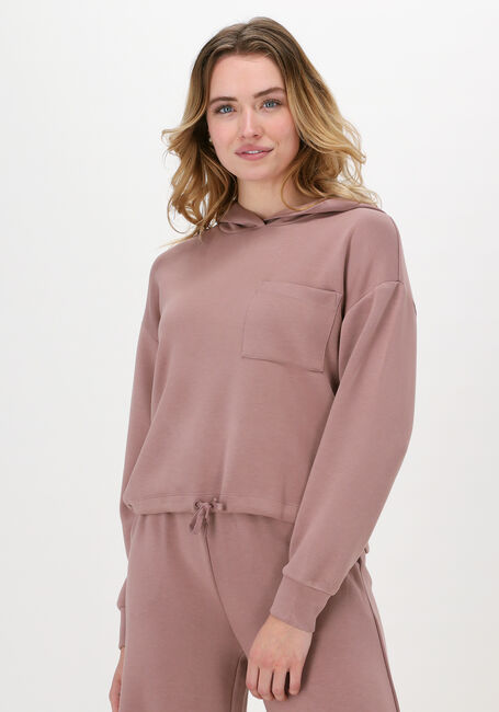 Roze MSCH COPENHAGEN Sweater ALIMA IMA HOOD SWEATSHIRT - large