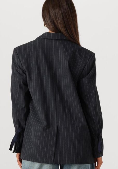 Zwarte SUMMUM Blazer BLAZER BOYFRIEND PINSTRIPE - large