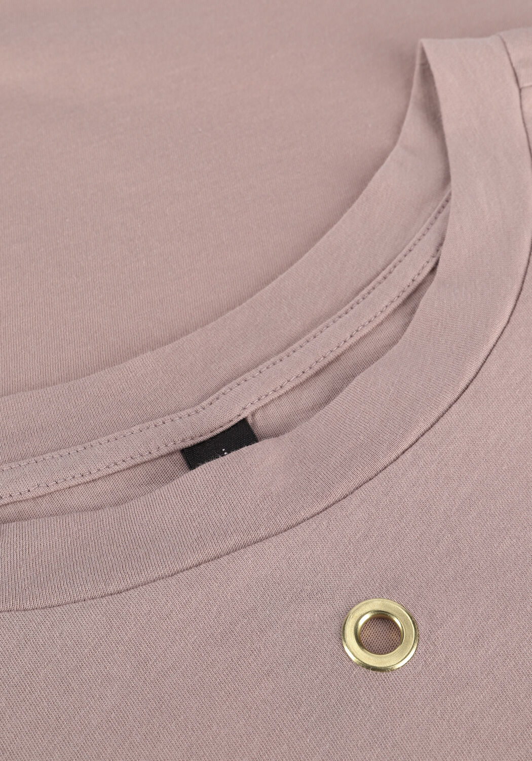 Taupe 10DAYS Top WIDE TEE EYELET - large