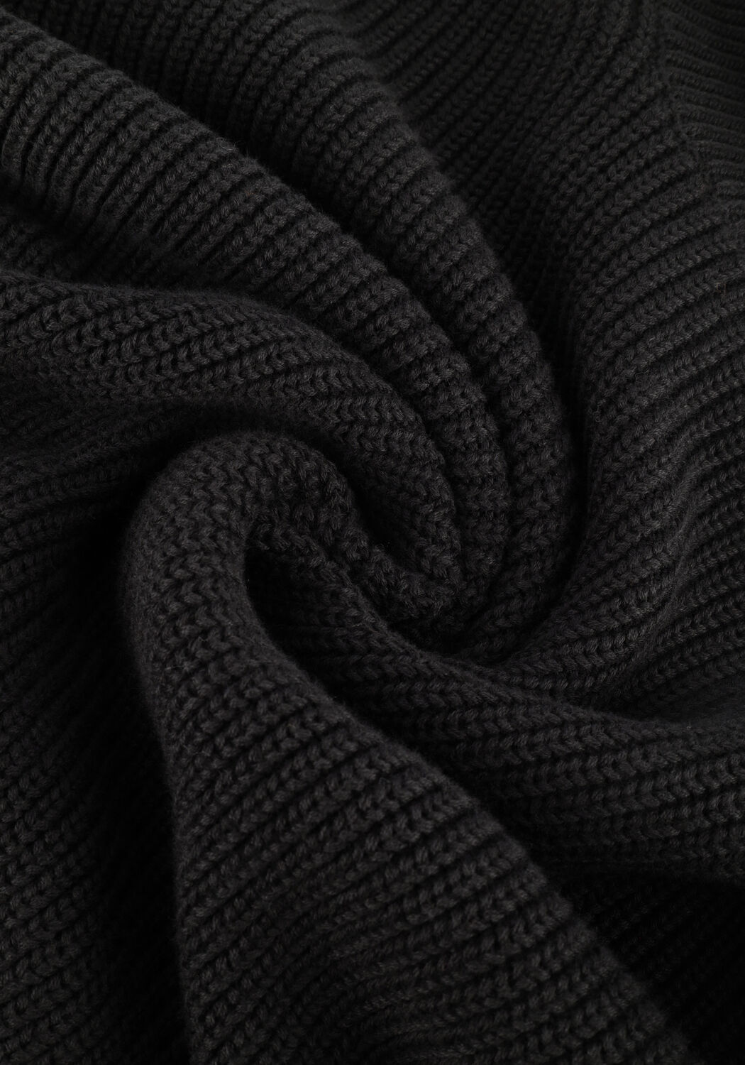 Zwarte CALVIN KLEIN Coltrui CK CHUNKY ROLL NECK - large