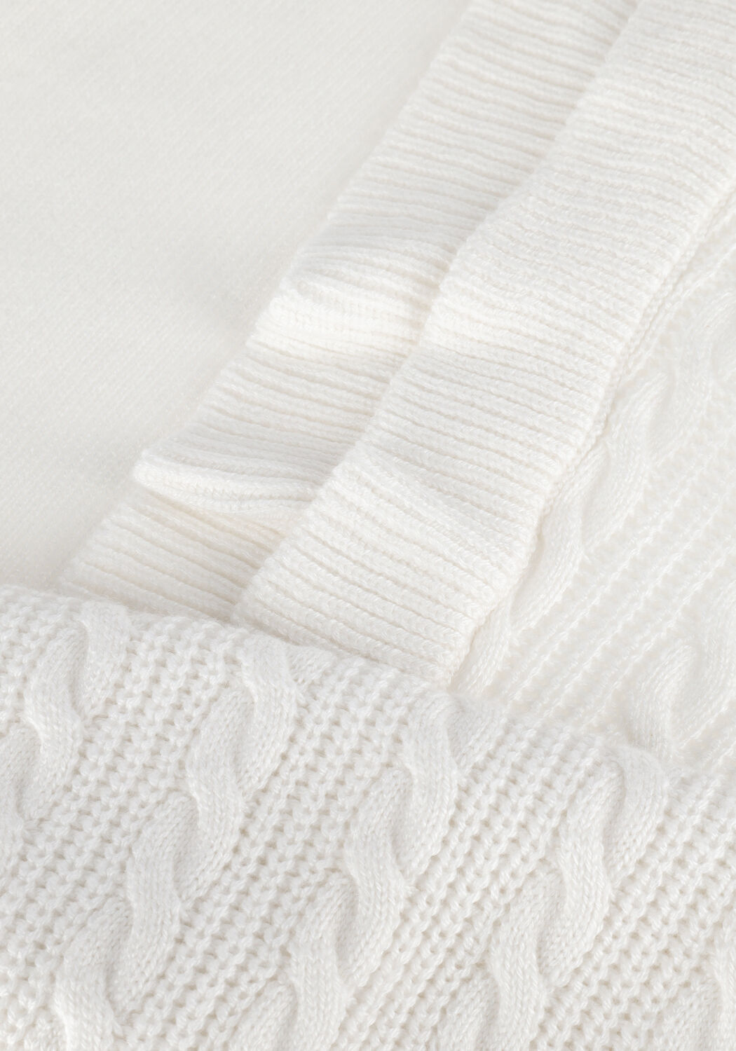 Witte MINUS Trui EUDORA KNIT PULLOVER - large