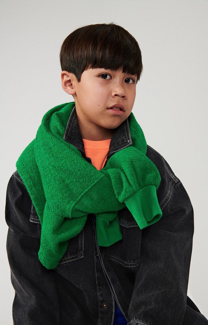 Donkergrijze AMERICAN VINTAGE Casual overhemd YOPDAY-BL - large