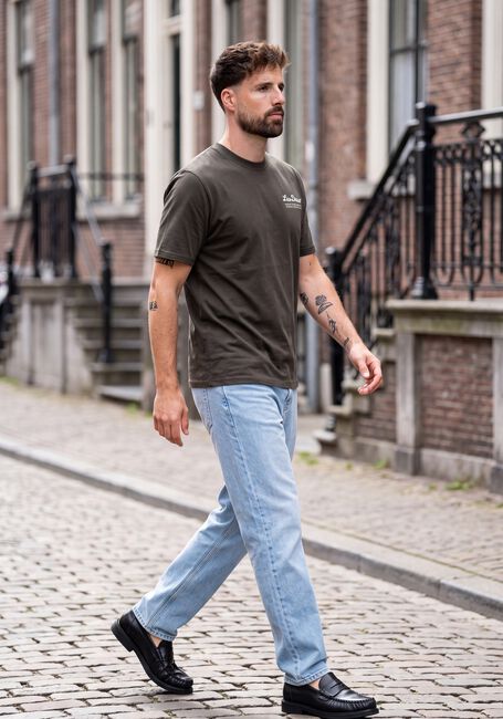 Groene LES DEUX T-shirt RURAL T-SHIRT - large