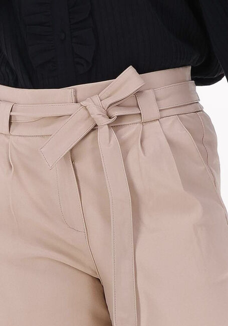 Beige IBANA Pantalon PAULA STRETCH LEATHER - large