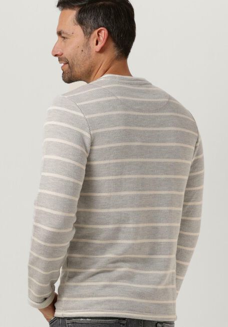 Gebroken wit ANERKJENDT Trui AKSAIL STRIPE SWEAT - large
