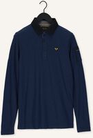 Blauwe PME LEGEND Polo LONG SLEEVE POLO FINE STRIPE J Blauwe PME LEGEND Polo LONG SLEEVE POLO FINE STRIPE J - medium