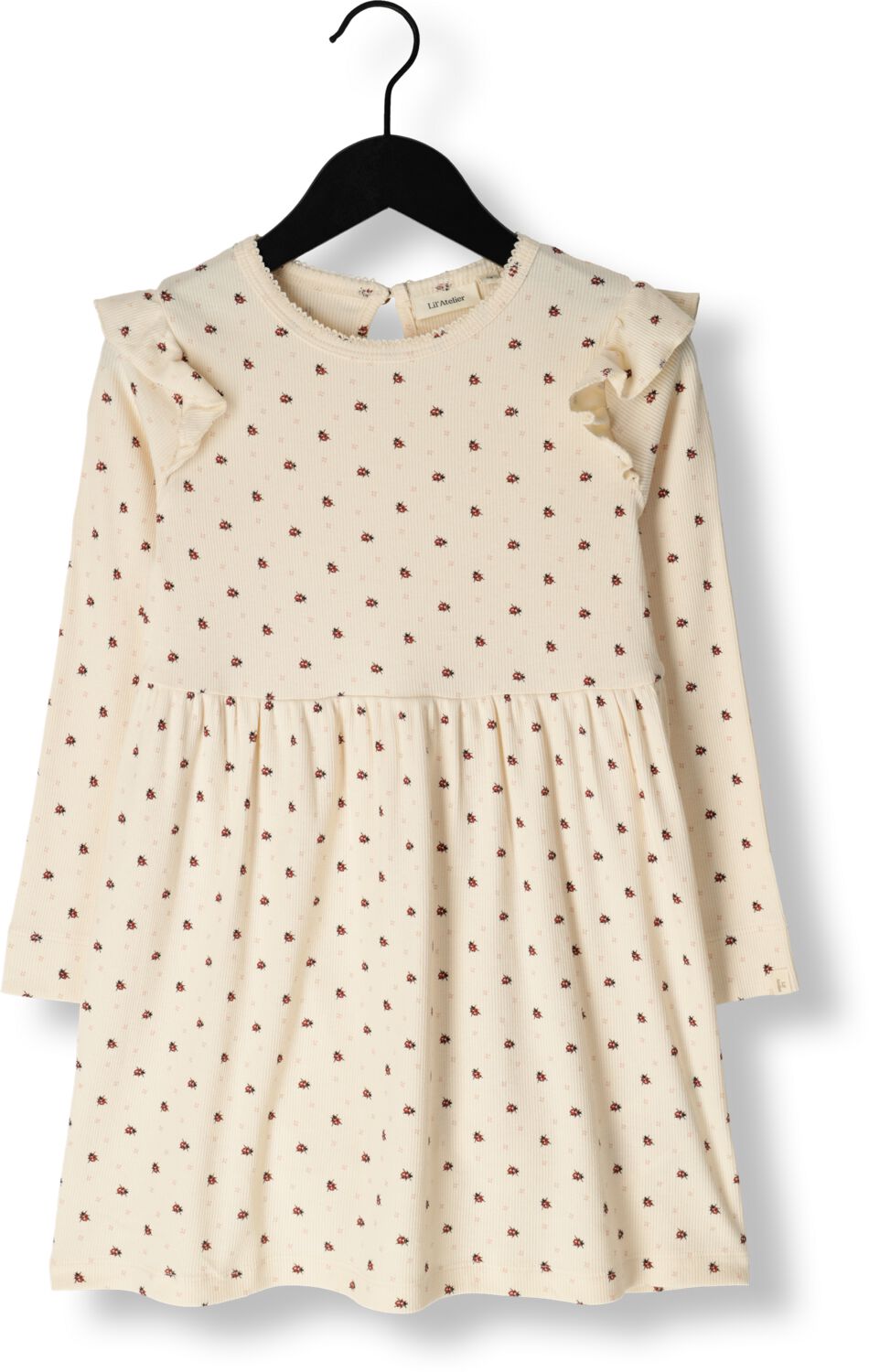 LIL' ATELIER Baby Jurken & Rokken Nmfgago Kee Ls Dress Wit