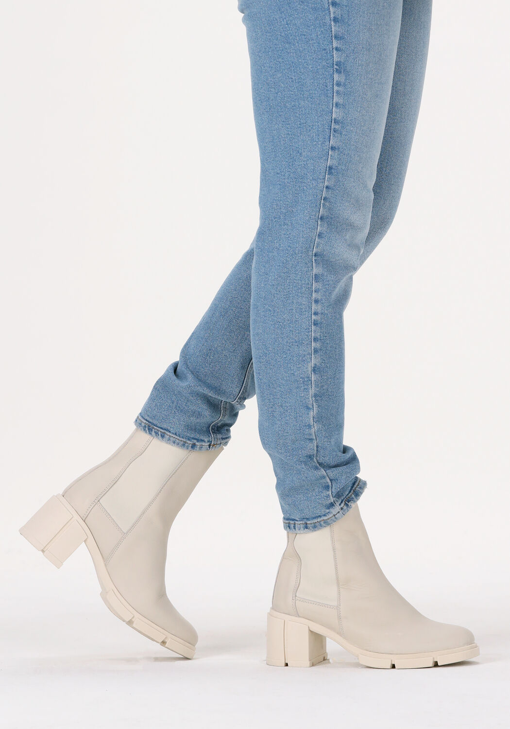 Beige TANGO Enkellaarsjes ROMY HEEL 9 - large