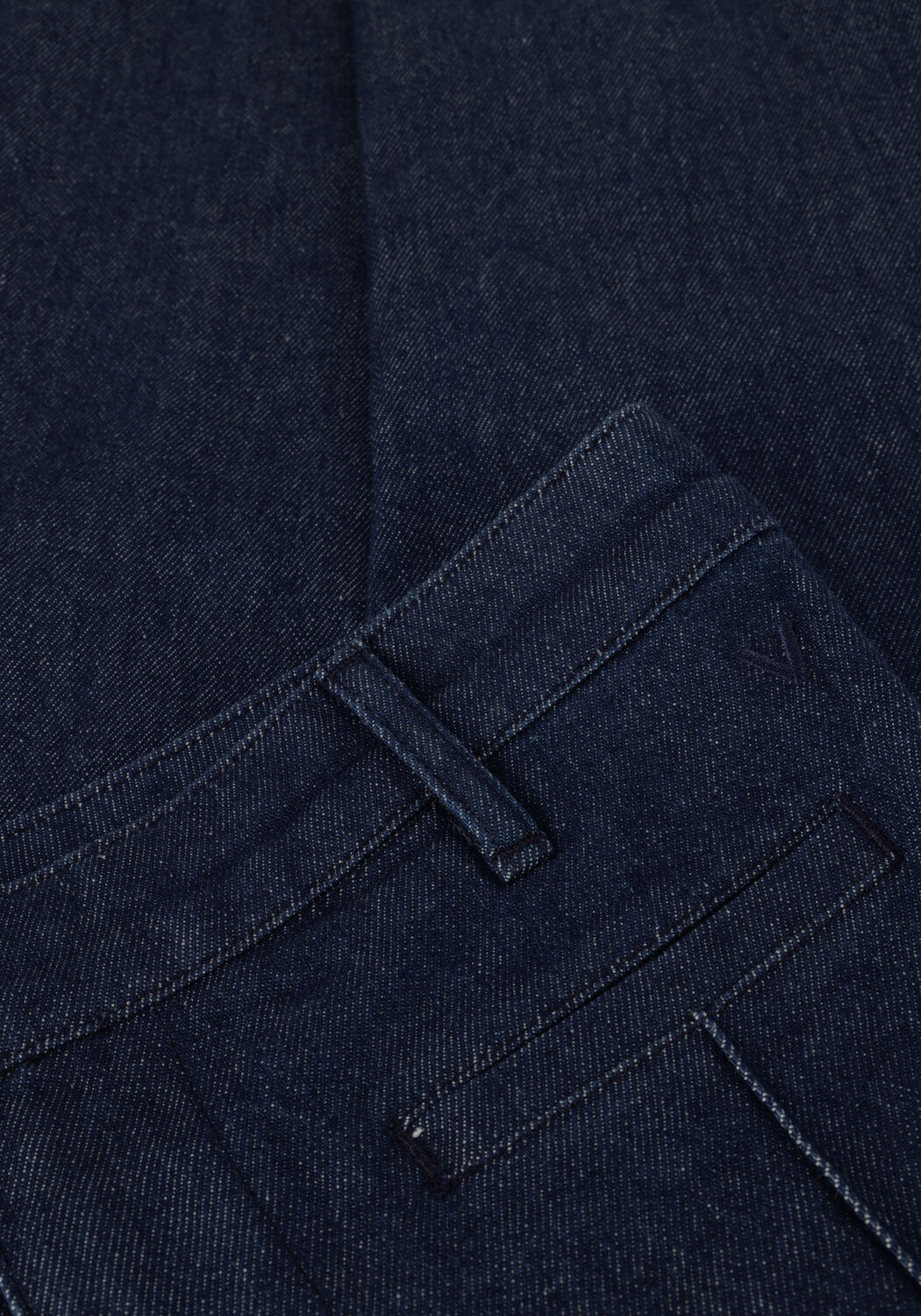 Blauwe VANILIA Wijde broek RINSED BOOTCUT HIGH WAIST JEANS - large