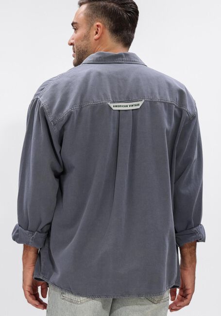 Blauwe AMERICAN VINTAGE Overshirts LYCAZ OVERSHIRT - large