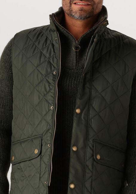 Donkergroene BARBOUR Bodywarmer NEW LOWERDALE QUILTED GILET - large