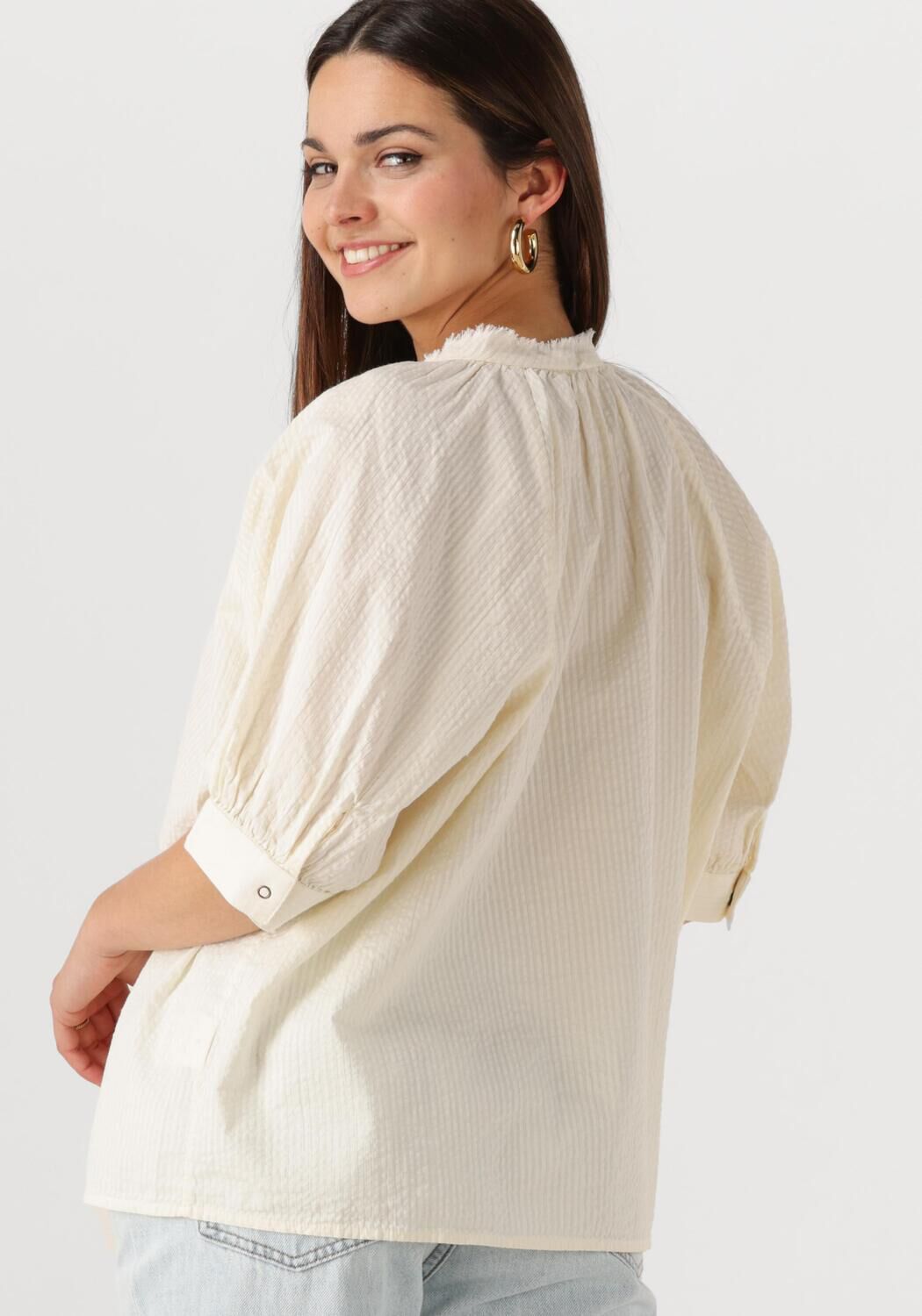 CIRCLE OF TRUST Dames Blouses Dianna Blouse Creme