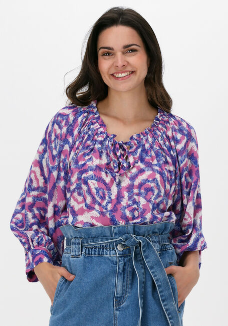 Blauwe SUNCOO Blouses LEA - large