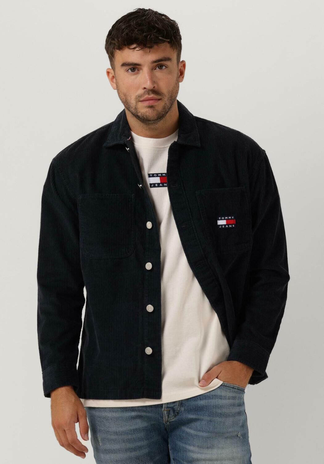Kleding Herenkleding Overhemden & T-shirts Oxfords & Buttondowns Herfst Winter Casual Dikke Warme Shirts Geruit Corduroy Overhemd Jas Heren 