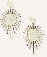 Goudkleurig NOTRE-V Oorbellen EARRING SPARK Goudkleurig NOTRE-V Oorbellen EARRING SPARK - medium