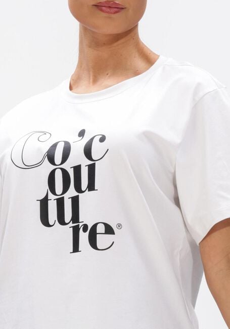 Witte CO'COUTURE Tops & T-shirts COCOUTURE BOX TEE - large
