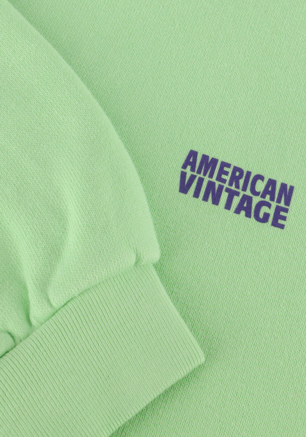 Groene AMERICAN VINTAGE Trui IZUBIRD - large