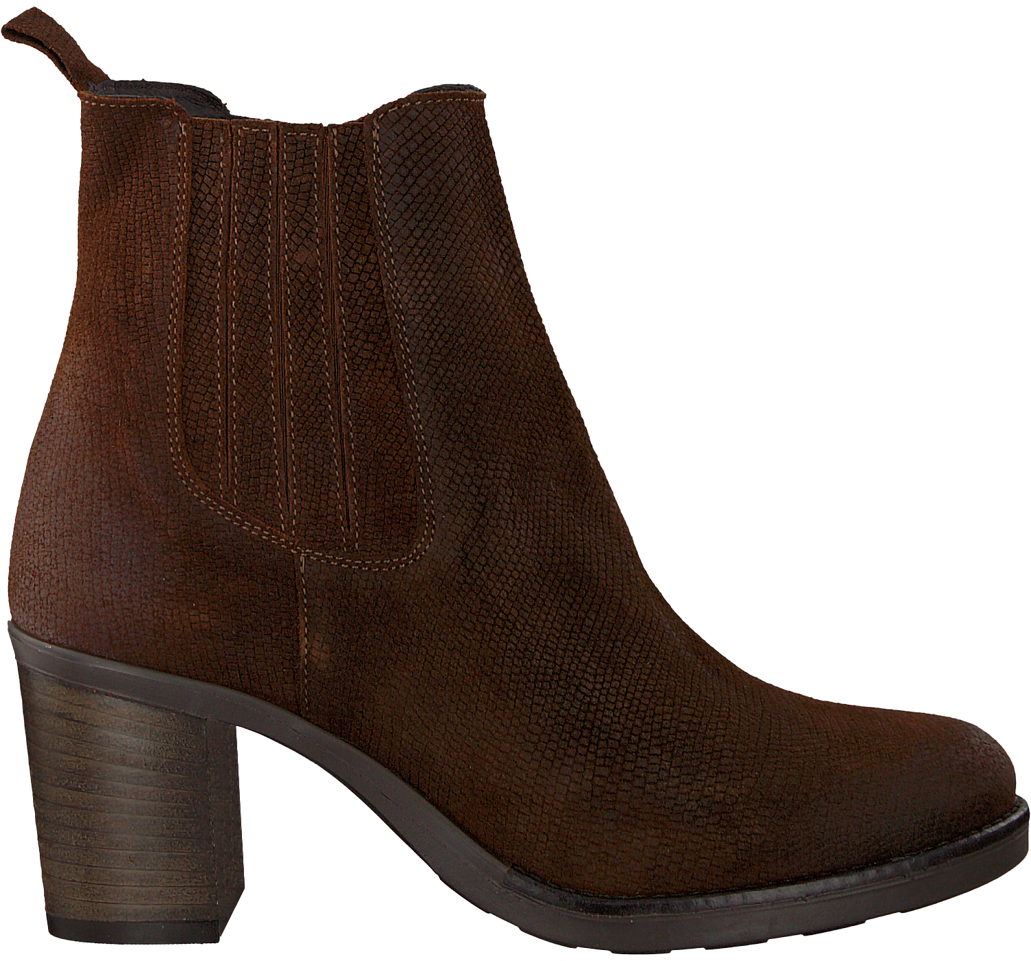 Cognac OMODA Enkellaarsjes 8340 Z | Omoda Zwarte OMODA Enkellaarsjes 8340 Z | Omoda