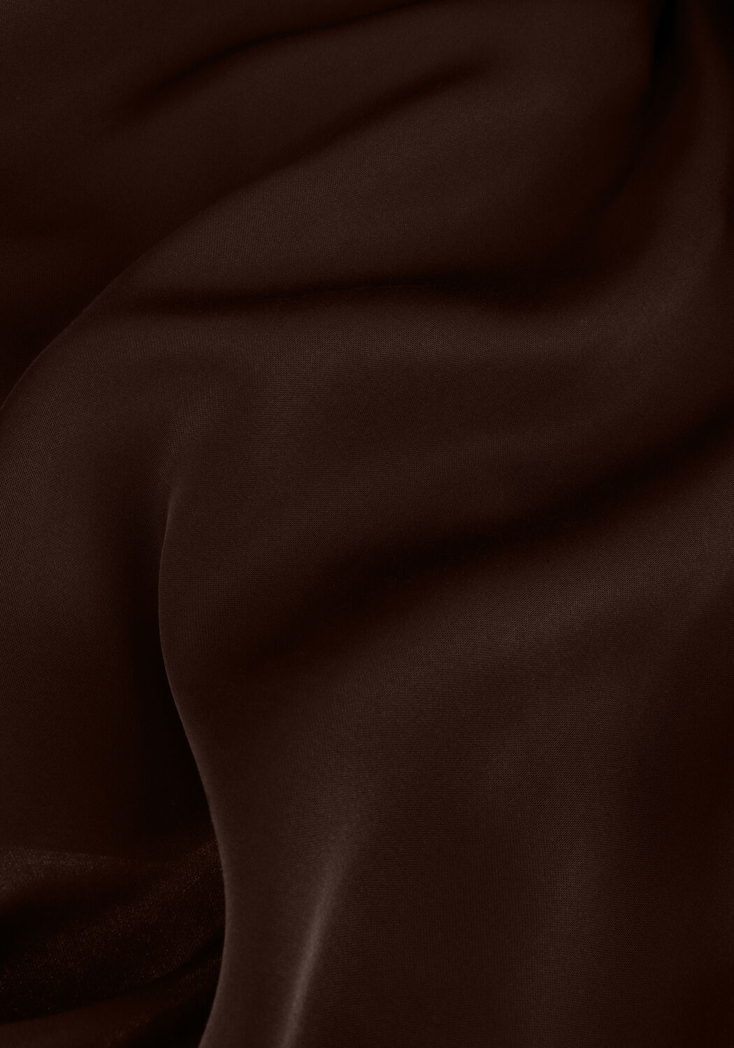 Bruine SELECTED WOMEN Blouses SLFMARIBELL LS SATIN TOP B - large