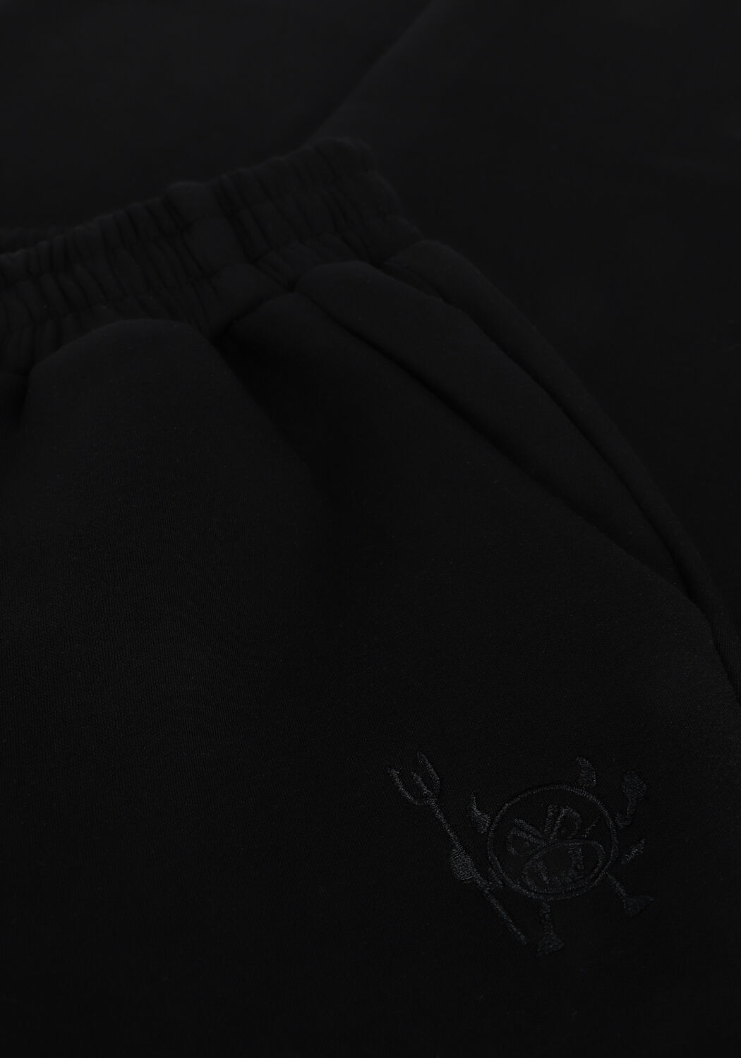 Zwarte HUNKON Joggingbroek 453 SARA SWEATPANTS - large