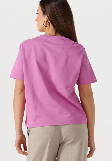 Roze SELECTED FEMME T-shirt SLFESSENTIAL SS BOXY TEE - large