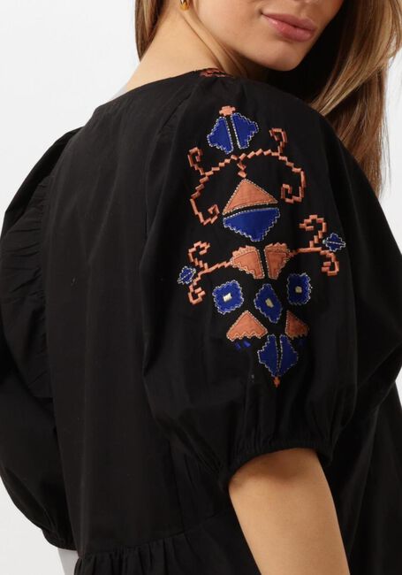 Zwarte BY-BAR Blouses GABIE EMBROIDERY BLOUSE - large