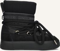 Zwarte TOMMY HILFIGER Enkelboots TOMMYTECH LOGOTAPE SNOWBOOT WARM Zwarte TOMMY HILFIGER Enkelboots TOMMYTECH LOGOTAPE SNOWBOOT WARM - medium