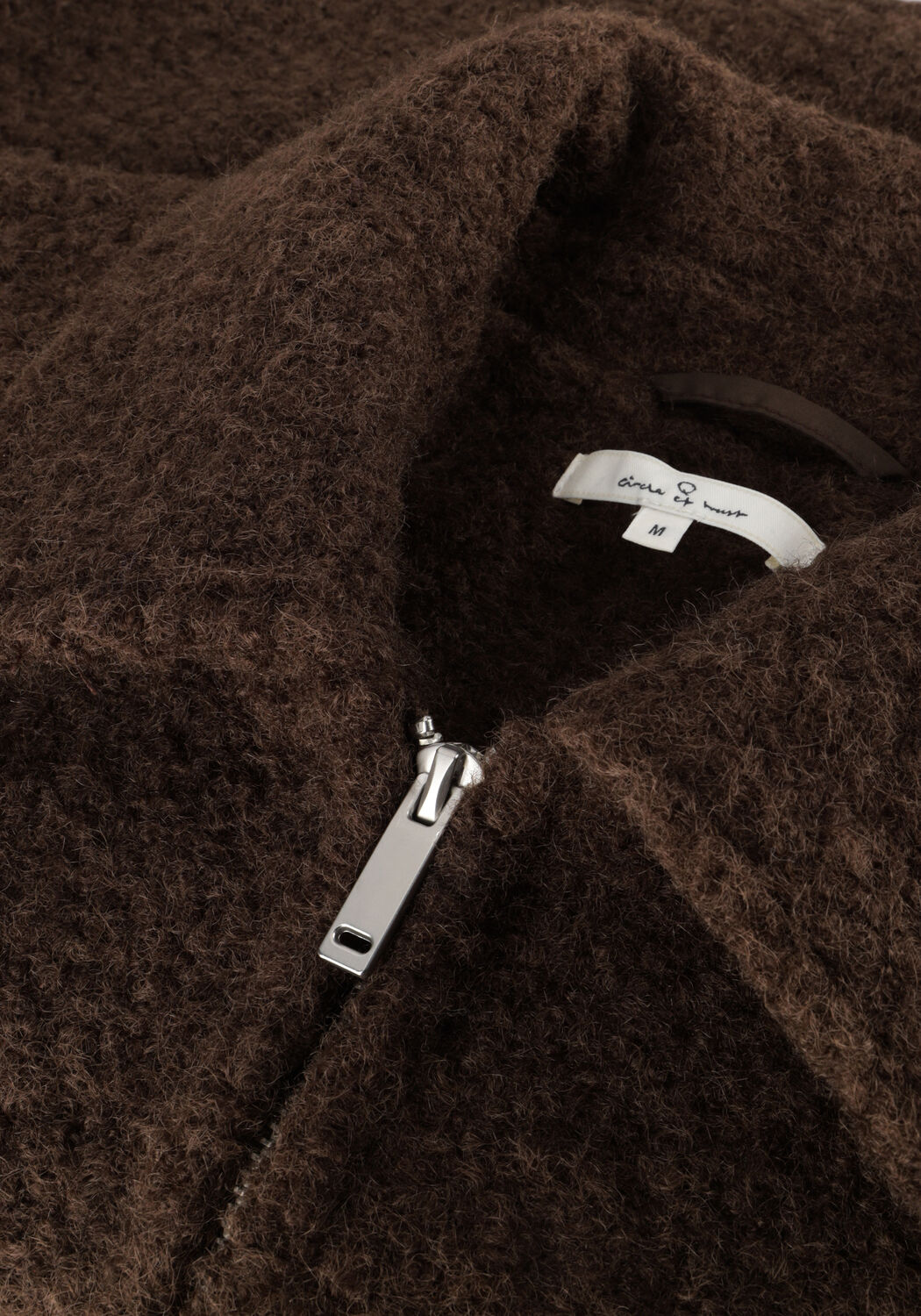 Bruine CIRCLE OF TRUST Teddy jas REESE JACKET - large