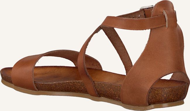 Cognac RED-RAG Platte sandalen 79210 Cognac RED-RAG Platte sandalen 79210 - large