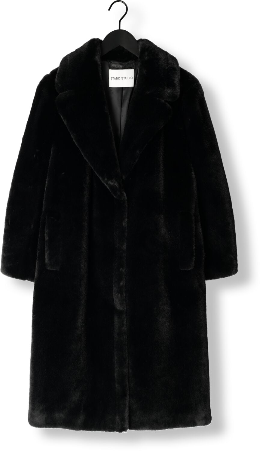 STAND STUDIO Dames Jassen Maria Coat Soft Zwart