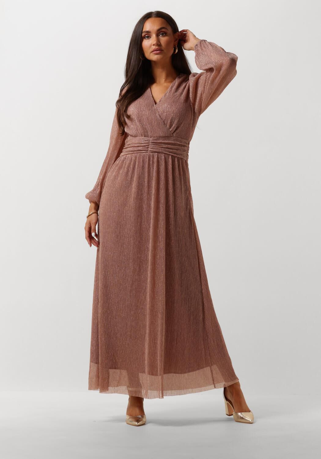 NEO NOIR Dames Jurken Nomo Glitz Dress Roze Kledingwinkel