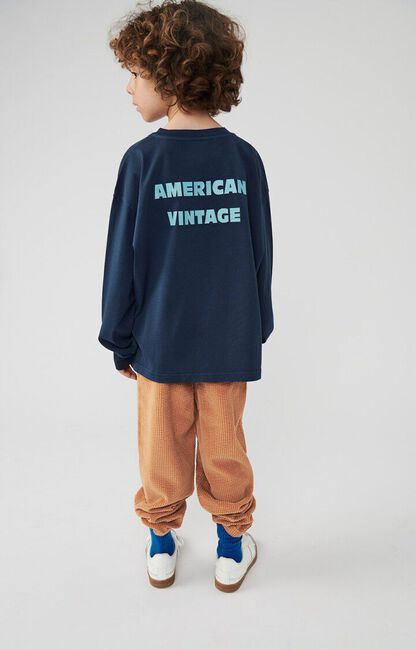 Blauwe AMERICAN VINTAGE Tops & T-shirts FIZVALLEY 2 - large