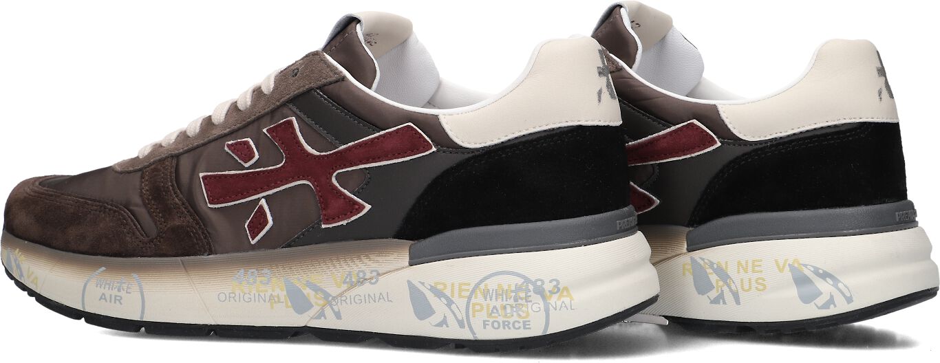 Premiata Heren Sneakers Mick - Bruin, foto 3