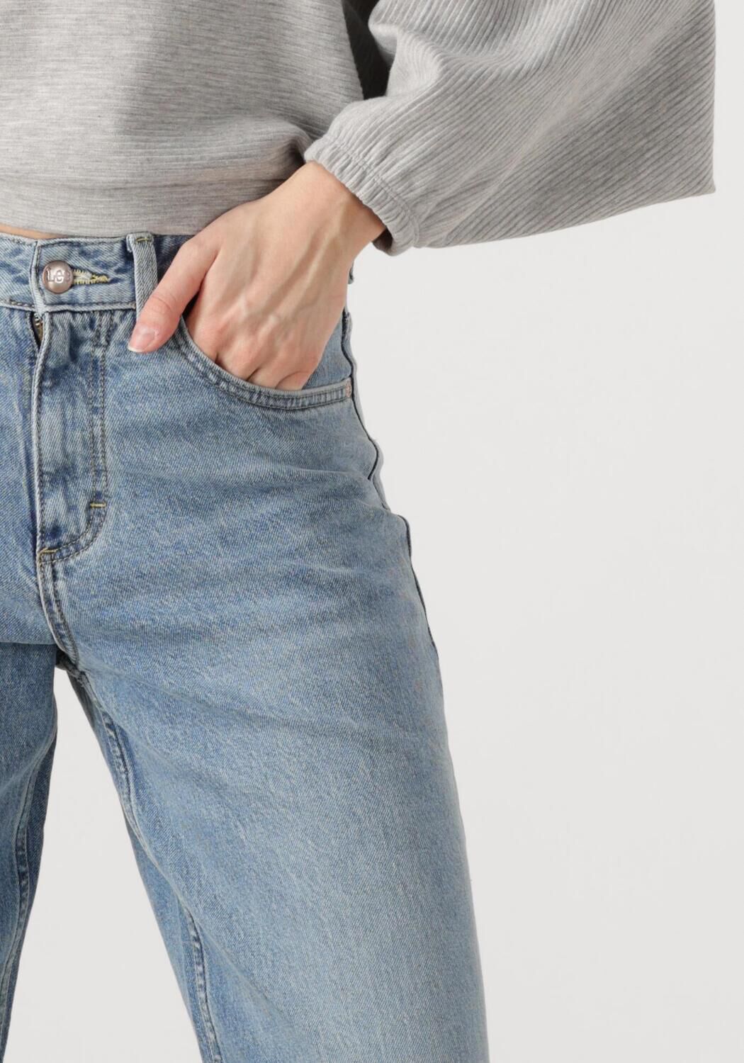 LEE Dames Jeans Rider Loose Blauw