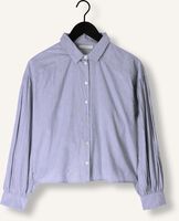 Lichtblauwe BY-BAR Blouses SARAH SHORT PIN STRIPE BLOUSE Lichtblauwe BY-BAR Blouses SARAH SHORT PIN STRIPE BLOUSE - medium