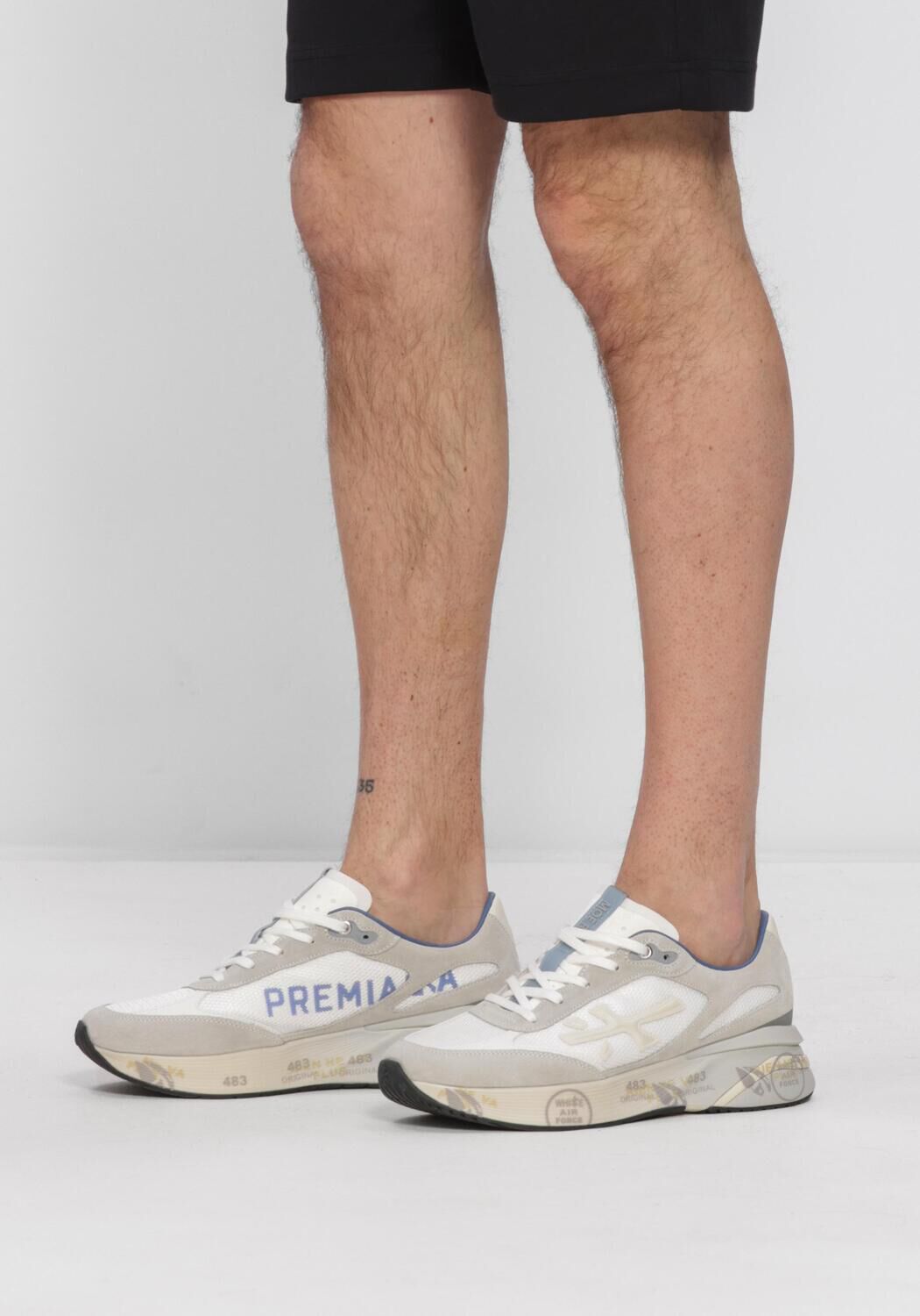 Witte PREMIATA Lage sneakers MOERUN - large