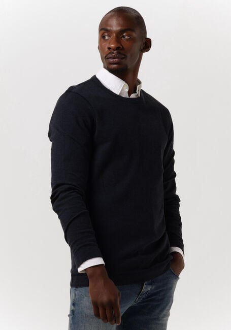 Donkerblauwe BOSS Trui TEMPEST - large