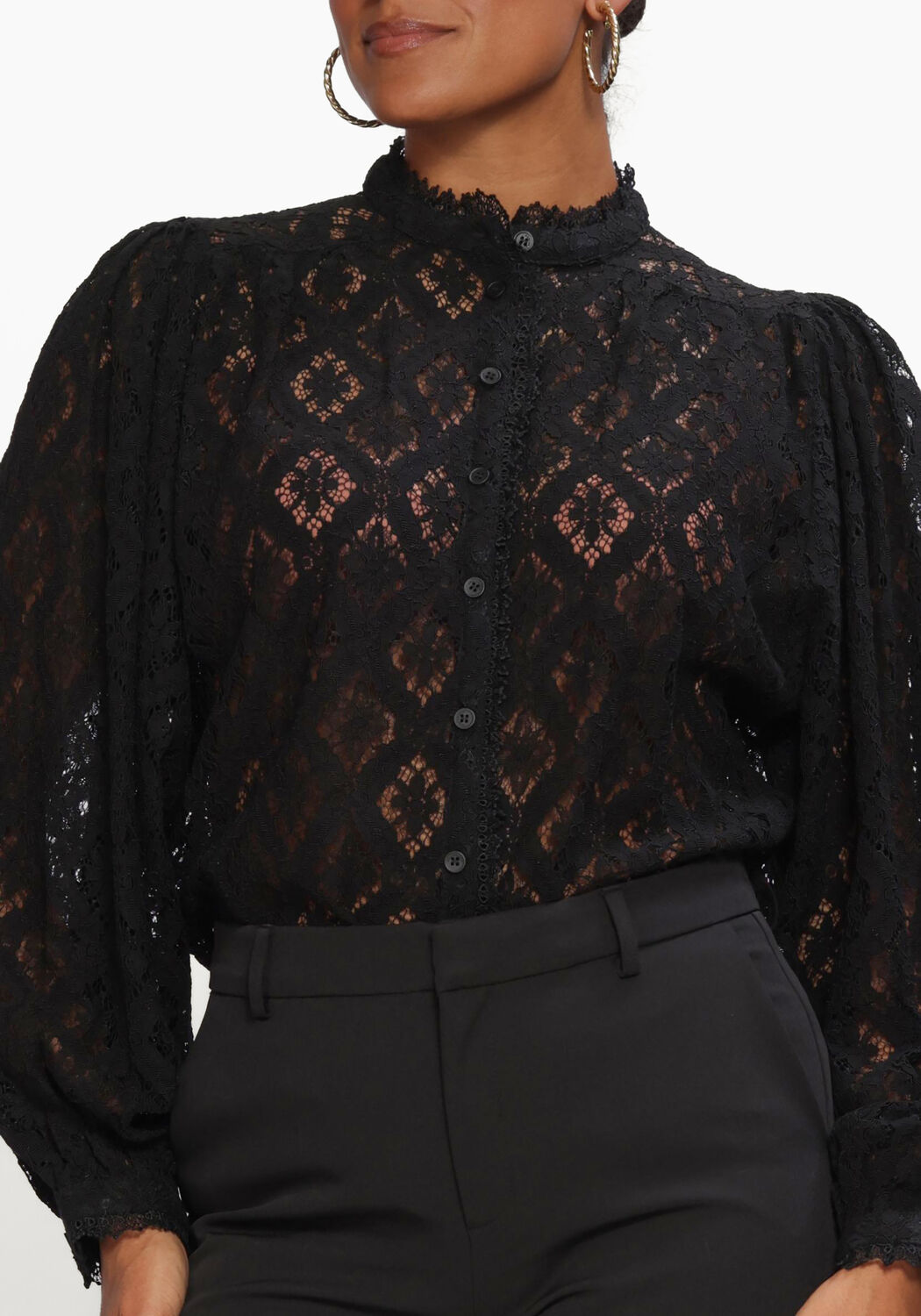 Zwarte GRACE & MILA Blouses BLOUSE - large