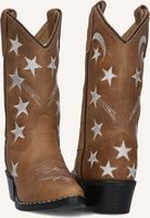 Bruine BOOTSTOCK Cowboylaarzen STARS BROWN Bruine BOOTSTOCK Cowboylaarzen STARS BROWN - medium