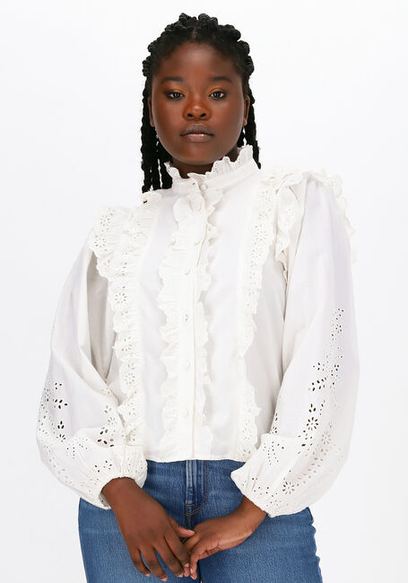Witte NOTES DU NORD Blouses ALMA SHIRT - large