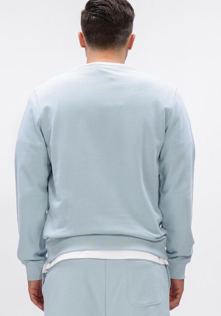 Lichtblauwe LYLE & SCOTT Sweater CREW NECK SWEATSHIRT - large