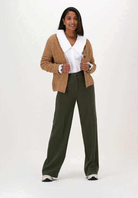 Groene ANOTHER LABEL Wijde broek MOORE PANTS - large