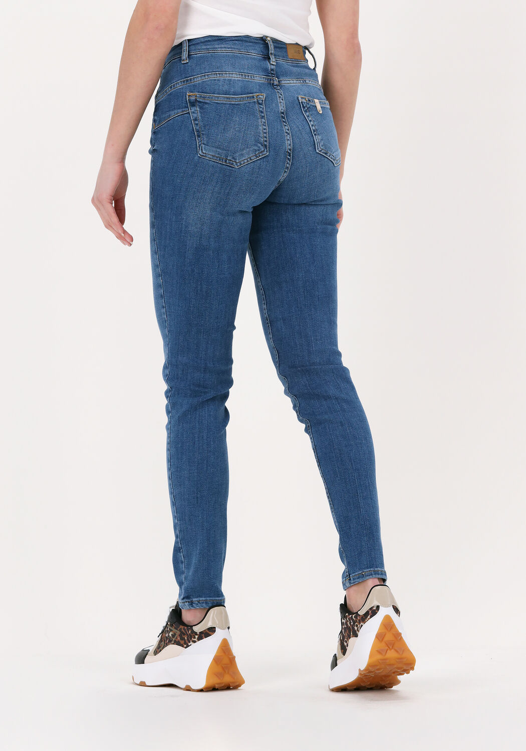 blauwe liu jo skinny jeans b.up divine h.w