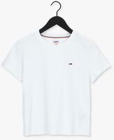 Witte TOMMY JEANS T-shirt TJW REGULAR JERSEY C NECK