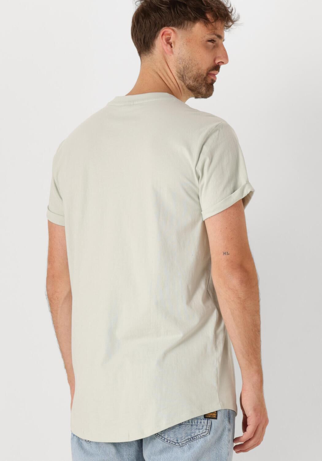 G-STAR RAW Heren Polo's & T-shirts Lash R T S\s Grijs