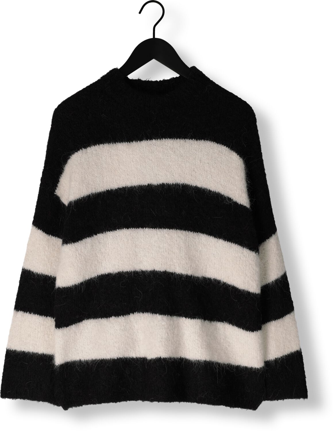 SELECTED FEMME Dames Truien & Vesten Slfgabella Ls Knit O-neck Camp Zwart