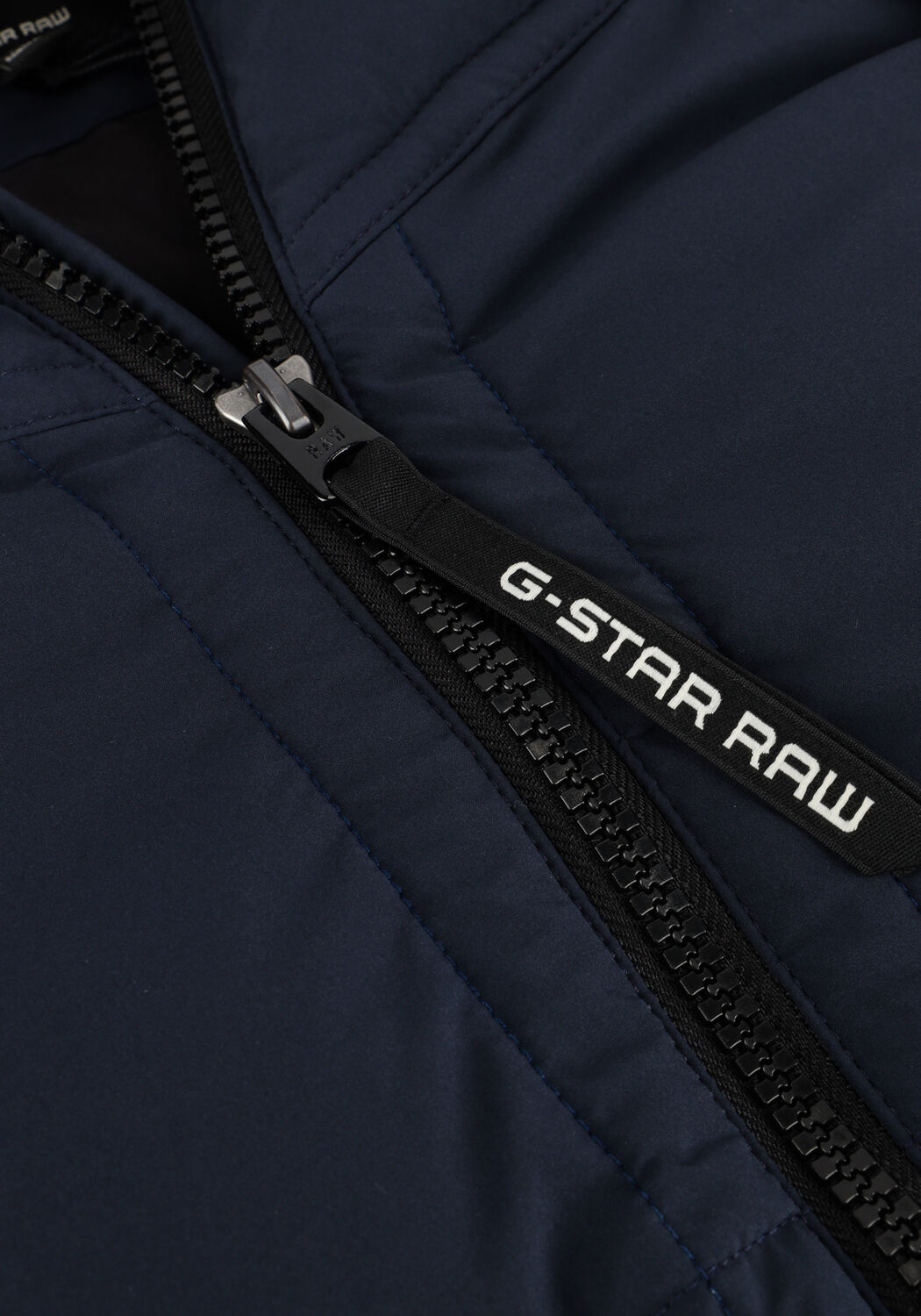 Donkerblauwe G-STAR RAW Gewatteerde jas G-WHISTLER PDD HDD JKT 2.0 - large